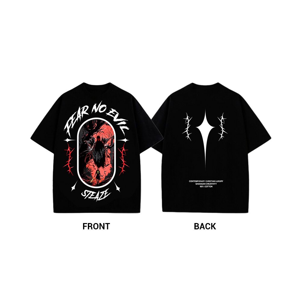 _Steaze's tweet photo. @gyaigyimii Contemporary Christian Streetwear tees - 150gh for each https://t.co/jL1znXjhzg