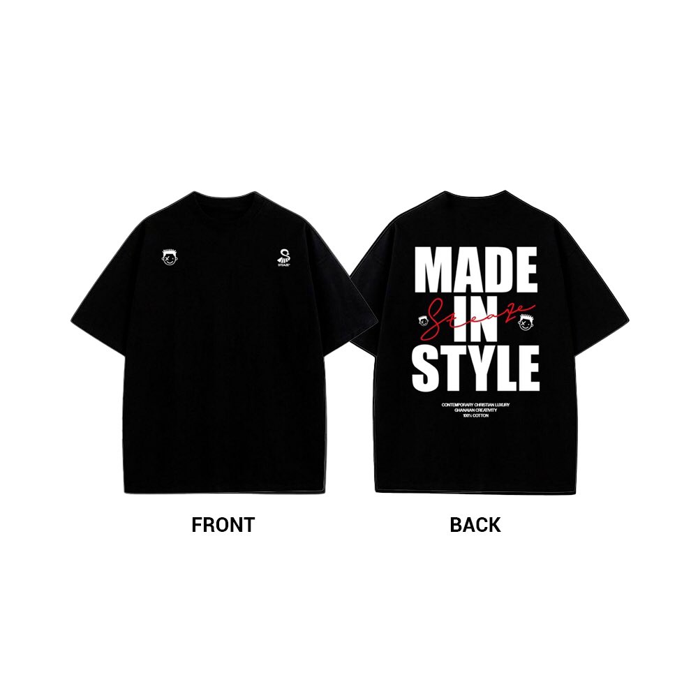 _Steaze's tweet photo. @gyaigyimii Contemporary Christian Streetwear tees - 150gh for each https://t.co/jL1znXjhzg