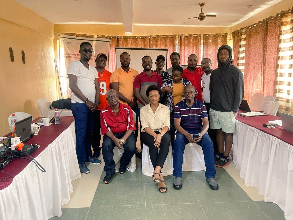 FAOLiberia's tweet photo. The "MICRODATA DISSEMINATION STRATEGY FOR THE INTEGRATED AGRICULTURAL SURVEY PROGRAM" workshop was a success! Participants are now better equipped to implement microdata sharing &amp; enhance agric stats in Liberia. Together, we're one step closer to achieving. 
#ZeroHunger #50x2030 https://t.co/a3PbzI81dS