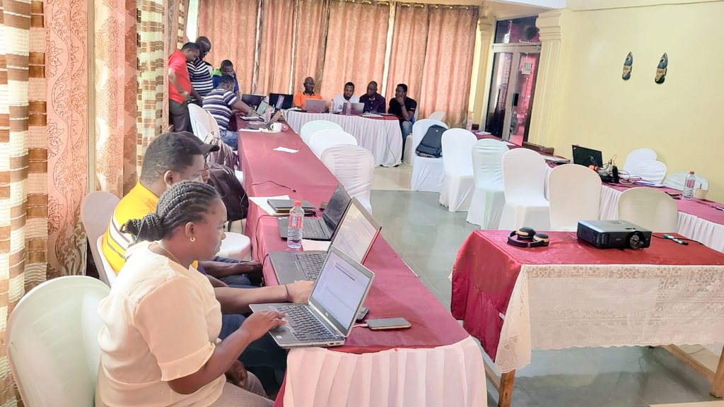 FAOLiberia's tweet photo. The "MICRODATA DISSEMINATION STRATEGY FOR THE INTEGRATED AGRICULTURAL SURVEY PROGRAM" workshop was a success! Participants are now better equipped to implement microdata sharing &amp; enhance agric stats in Liberia. Together, we're one step closer to achieving. 
#ZeroHunger #50x2030 https://t.co/a3PbzI81dS
