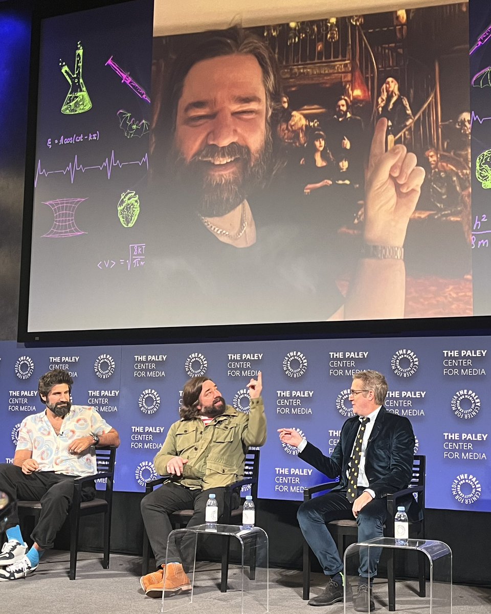 So I had an amazing Mattastic weekend catching the WWDITS promos in NYC at #nycc and #paleyfest  🖤🦇  can’t wait for the new season.  The new episodes were super silly and fun. Gonna miss these guys when the ride is over.