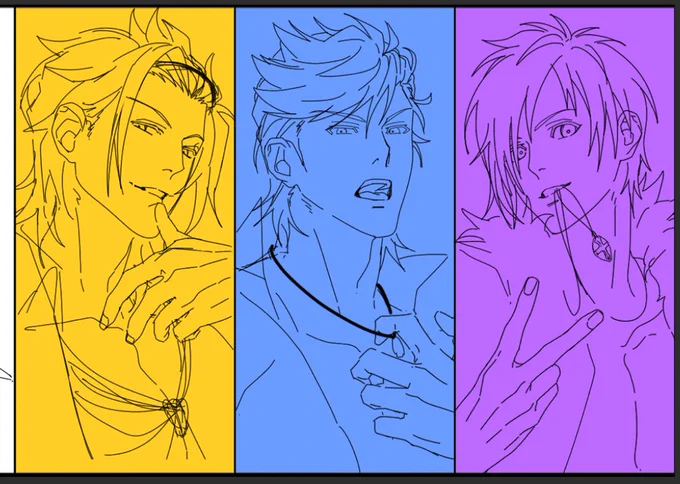 ラフ隣には3Majesty圧倒的XIPの描きやすさ 