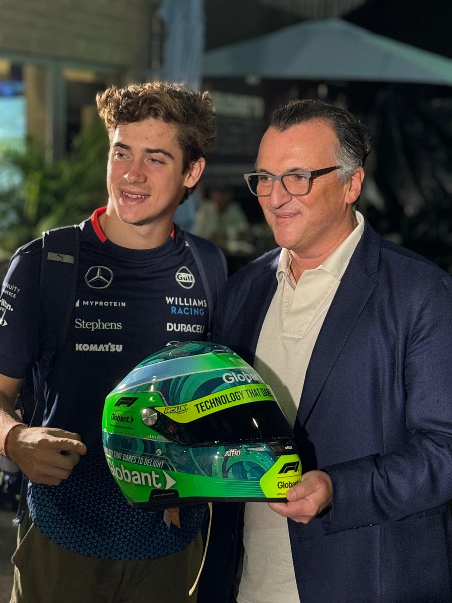Sportian (@_sportian) on Twitter photo An unforgettable weekend at the #USGP , where we were honoured to facilitate the encounter between <a href="/FranColapinto/">Franco Colapinto</a>, <a href="/manuginobili/">Manu Ginobili</a> and <a href="/obricio7/">fabricio oberto</a>. Argentinian sports stars keep shining! 🥇🇦🇷
<a href="/Globant/">Globant</a> <a href="/F1/">Formula 1</a> An unforgettable weekend at the #USGP , where we were honoured to facilitate the encounter between <a href="/FranColapinto/">Franco Colapinto</a>, <a href="/manuginobili/">Manu Ginobili</a> and <a href="/obricio7/">fabricio oberto</a>. Argentinian sports stars keep shining! 🥇🇦🇷
<a href="/Globant/">Globant</a> <a href="/F1/">Formula 1</a>