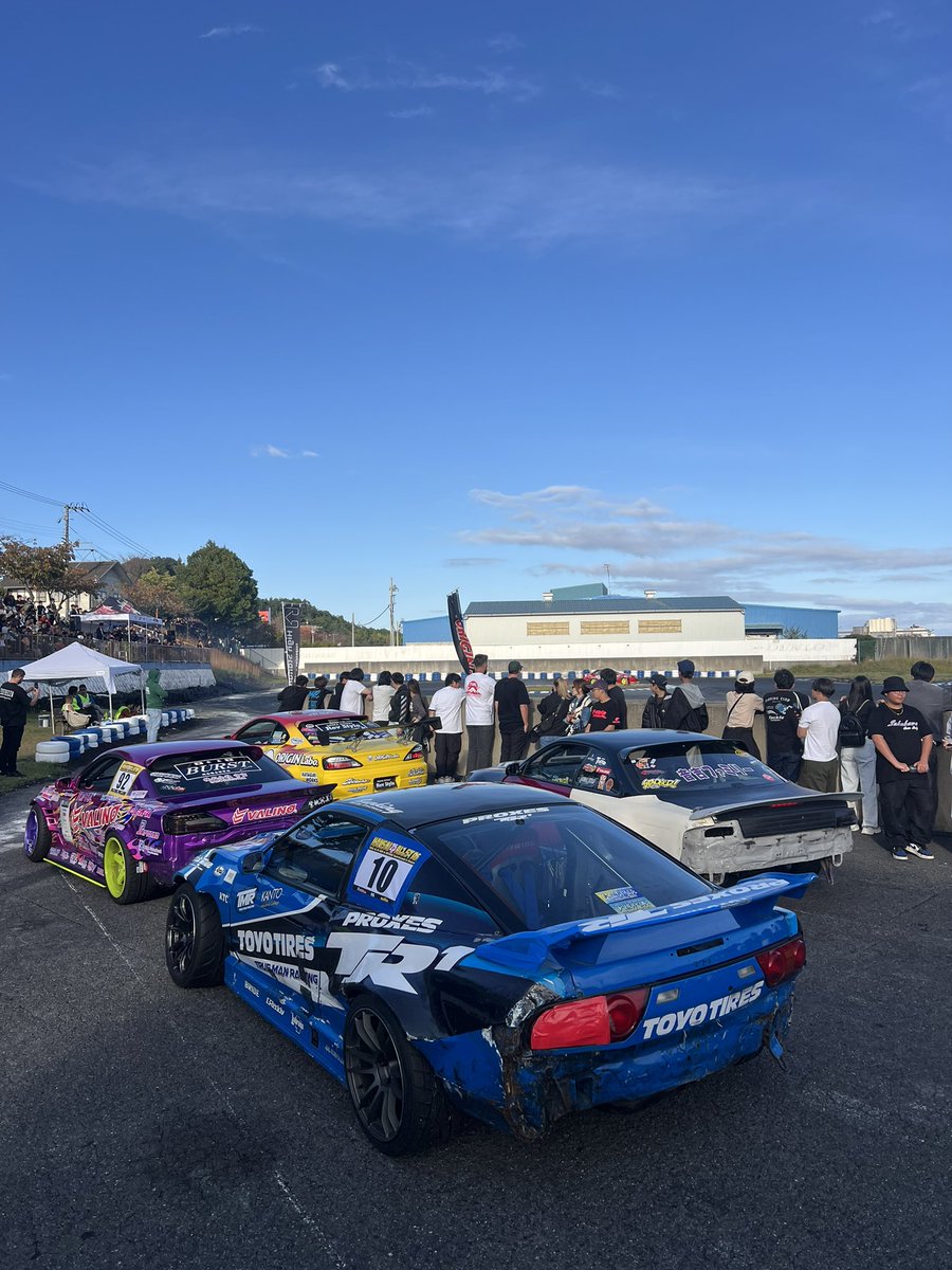 昨日は関西オールスター見に行ってきた😊

やっぱりドリフト最高🤩