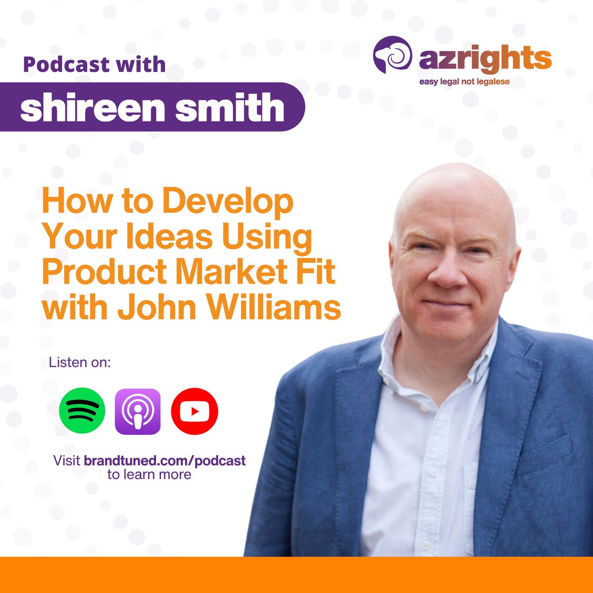 Tune in to this episode of the Brand Tuned podcast where John explains why having real conversations with potential customers before launching can save you from creating something no one really cares about. 💬

🎙️ youtu.be/7iwgMIdp-90

#BrandTuned #EntrepreneurTips