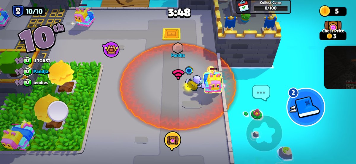 PandJaButAgain's tweet photo. @SquadBustersx this happens at the start of almost EVERY match and around 75% of the time i disconnect in the middle of the match
my wifi is good in other supercell games 99% of the time (in the same room too), and other games too, only SB has this issue, before and after the update too https://t.co/fe38GFoxbX