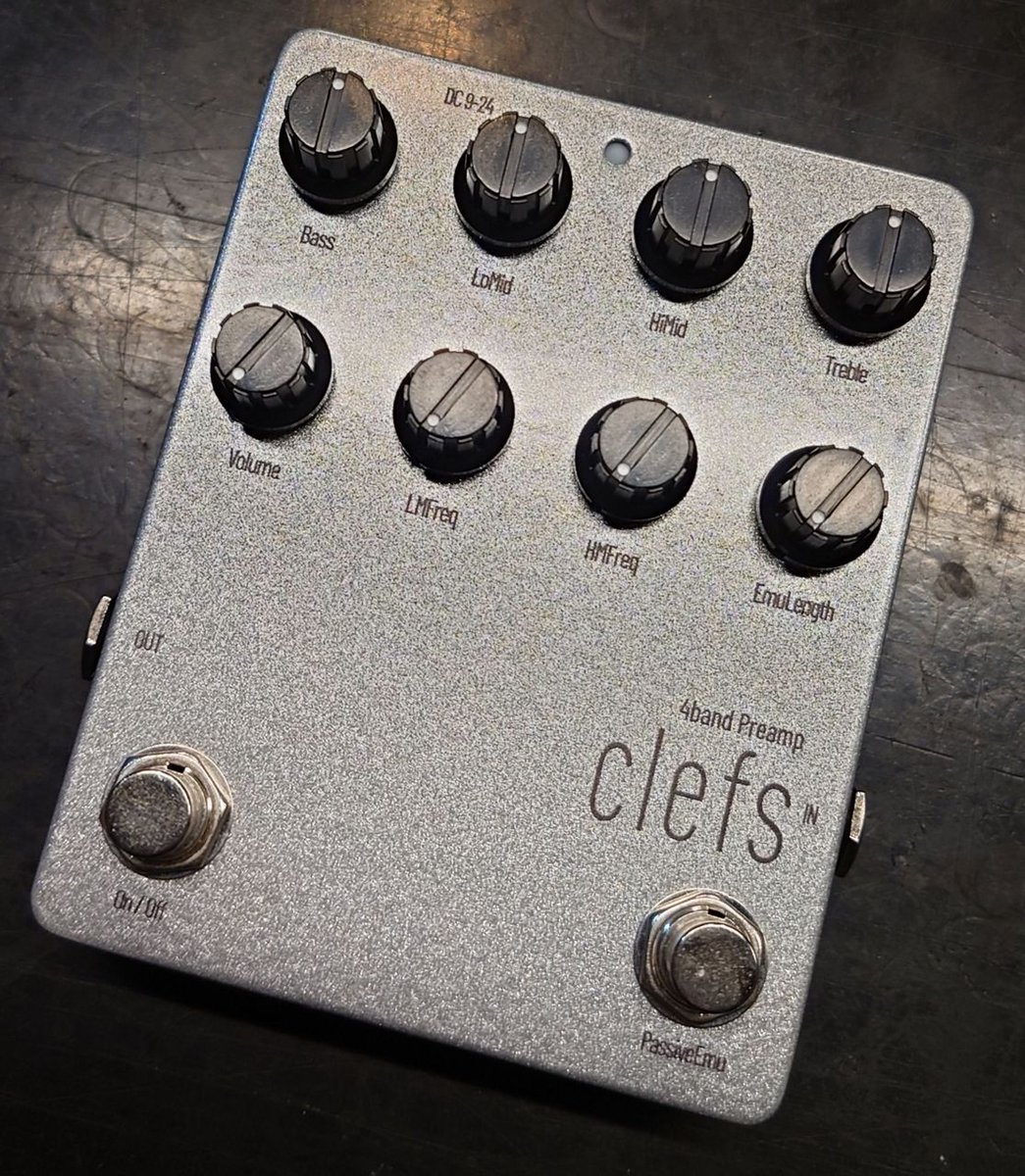 clefs 4band プリアンプ clefs 4band プリアンプ