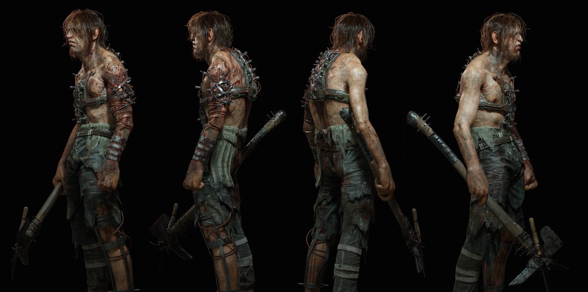 GLITCHEDDEAD's tweet photo. Actually, if you like the look of Mother you should check out, Coyle, Barbi and the Grunts ✨and if you like the look of them you should get the game 🙂‍↕️ https://t.co/87Yh2ssB5G