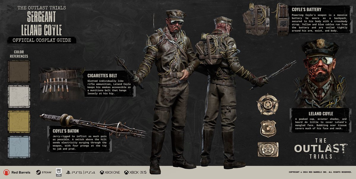 GLITCHEDDEAD's tweet photo. Actually, if you like the look of Mother you should check out, Coyle, Barbi and the Grunts ✨and if you like the look of them you should get the game 🙂‍↕️ https://t.co/87Yh2ssB5G