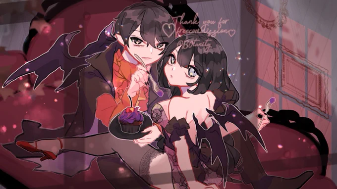 ハロウィンイラストオーダーありがとうございましたハロウィン当日までに間に合うお急ぎの新規オーダーも受付中です#有償依頼 #量産依頼 #イラストオーダー #有償アイコン #有償依頼受付中 #ペア画 
