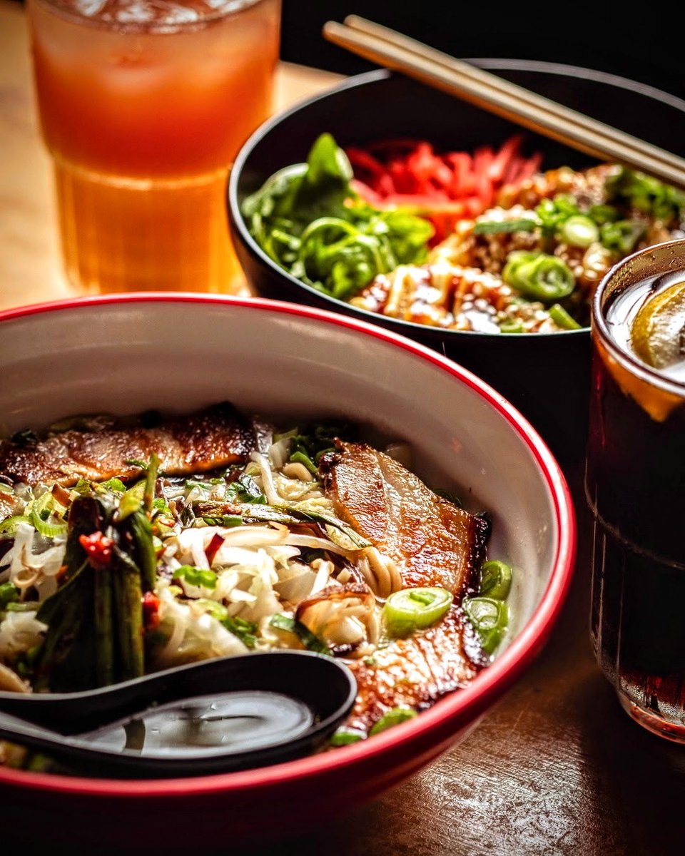 If you could get a main and a soft drink for just £9.99, which main would you go for? Ramen?🍜 Rice bowl? 🍚 Katsu curry? 🍛

Come on down to our Finnieston branch between 12 &amp; 4pm and get any main + a soft drink for £9.99 🙌

Offer is available for sit-in, Mon-Thurs 🙌

#Glasgow