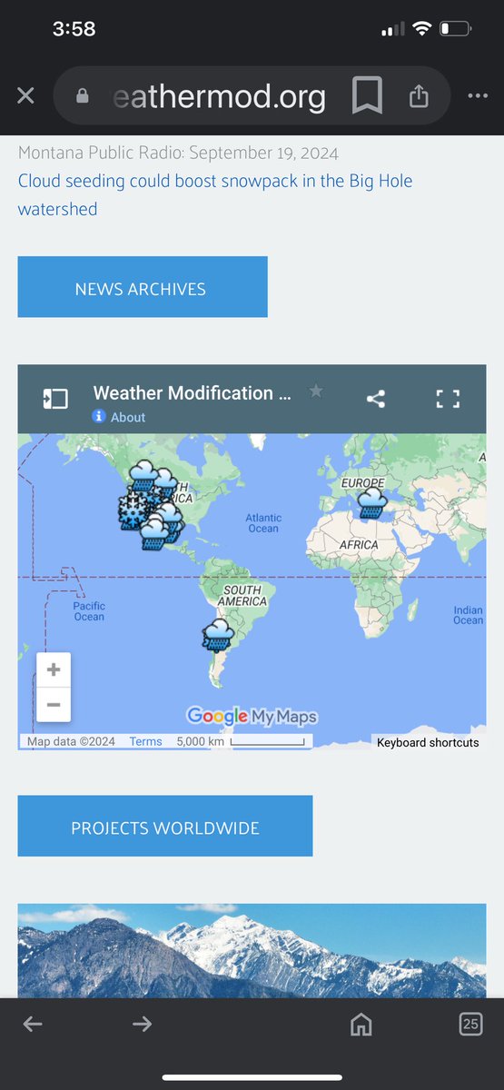 LynxTotem's tweet image. I’m sure everyone knows about this ? I’m just slow to get the memo….. current weather mod projects ongoing USA and Europe. #WeatherModification #weathermod #WeatherModificationassociation #geoengineering #chemtrail @ANGRYNIC2 @BGatesIsaPyscho @WindsorDebs @Chemtrail101