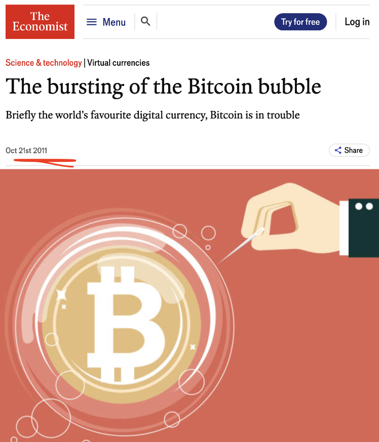 pete_rizzo_'s tweet image. #Bitcoin price: $2.30 

Ever since, it's up 3,000,000% 💀