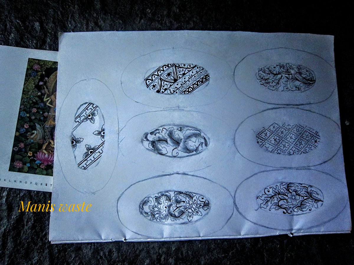 maniswaste's tweet photo. Embroidery hair clips pattern.Inspired from traditional balinese painting.
 #embriderypattern #Traditionalmotif #traditionalpattern #embriderytraditional  #handembroidery #Balinesepaintinpired #Embroiderypattern #oldpattern #recyclefabric #handembroidery #traditionalpattern #bali https://t.co/vg9cToyapz