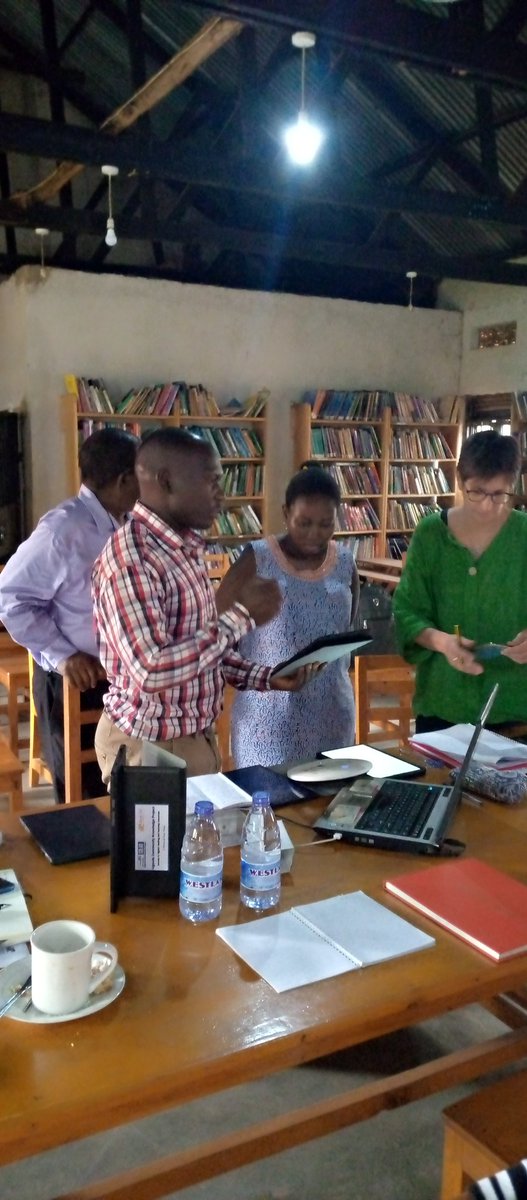 Monitoring and Evaluation of the Uganda Community Knowledge Project in which 5 libraries were provided with 10 tabs and RACHEL community learning hub from <a href="/WorldPossible/">WorldPossible</a> <a href="/Book_Aid/">Book Aid International</a> #Digitalreading