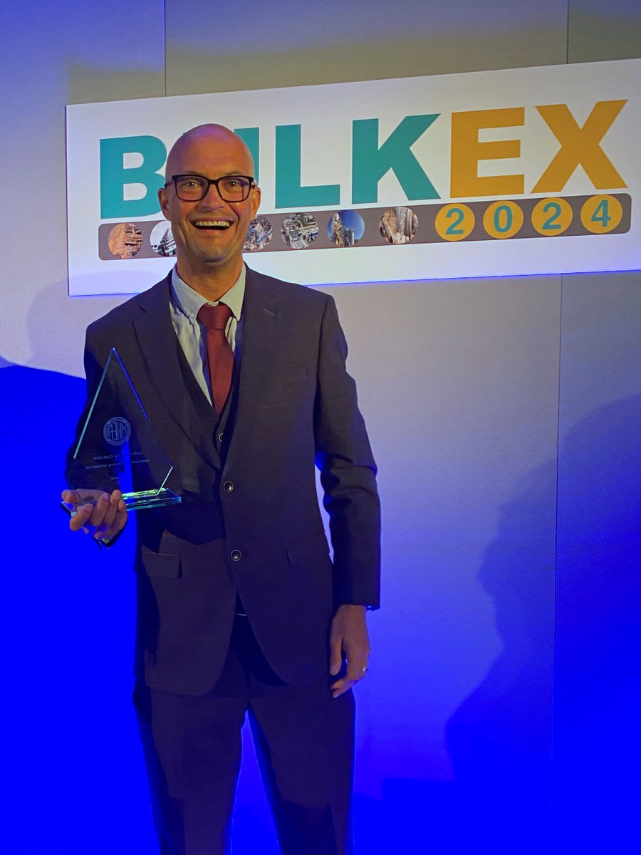 GreenbankGroup's tweet photo. Read all about our recent MHEA award win at BulkEx24 at https://t.co/QhngKoGHPC
#bulkhandling #materialshandling #BulkEx https://t.co/OAwNfxkpag