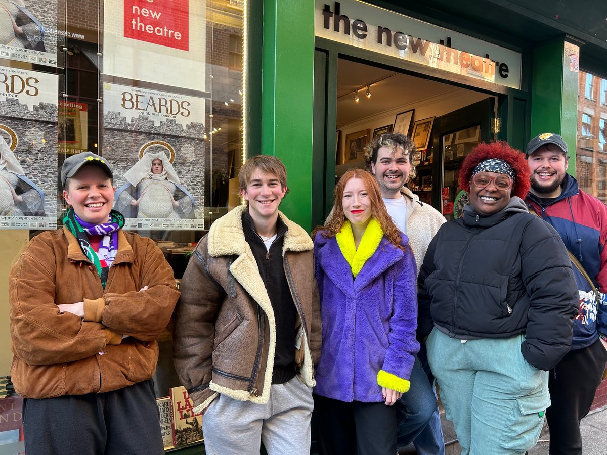 The_New_Theatre's tweet photo. .@LemonSoapProd  are in the building with BEARDS! Running from Oct29th, we are delighted to welcome the team for our first musical of the year!

This new musical by HK Ní Shioradáin and directed by Ultan Pringle takes the stage next week!
https://t.co/nKPiDyFa7T https://t.co/3QHPuybIr3