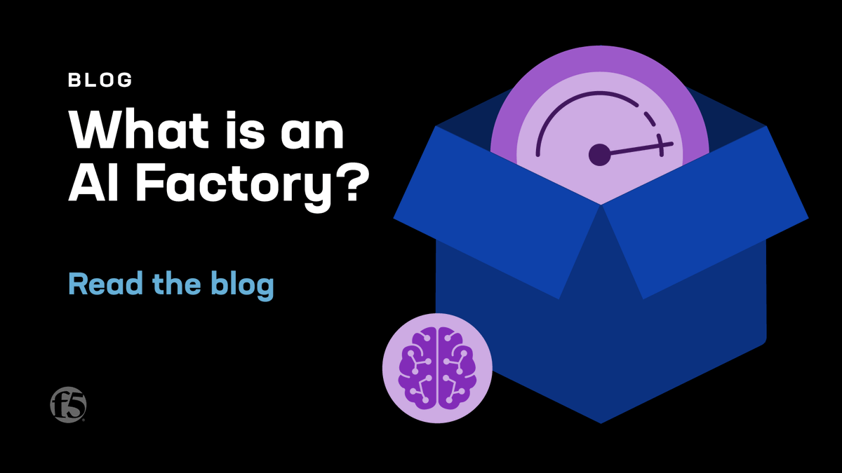 F5's tweet photo. As #AI evolves, the AI Factory has emerged—an analogy for how AI models and services are built, refined, and deployed. Like a manufacturing plant, it requires major investments in storage, networking, and computing. 

Learn the seven building blocks here: https://t.co/1KDILyq0M9 https://t.co/9Qf3Tcmbwq