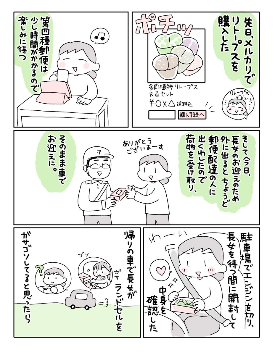 こんな事あるんかいな日記📝
私と長女とリトープス 