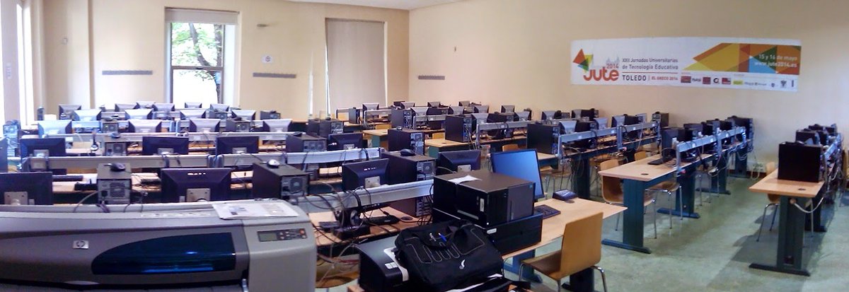 TICE_UCLM's tweet photo. La transformación del aula de #TICEUCLM
Nos reinventamos con #RTCi hacia el aula del futuro. Seguimos en permanente transformación. Hubo un antes y un después ... Organización y gestión de las TIC en los centros educativos. https://t.co/FgekgeuNaH