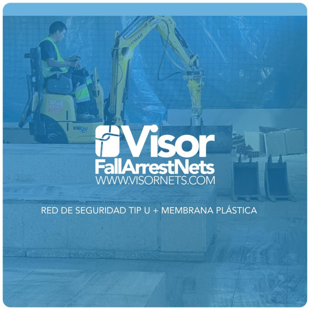 Visornets's tweet photo. Hoy queremos mostraros una manera diferente de utilizar las redes de seguridad. 

En este caso hemos utilizado la Red de Seguridad U junto a una membrana plástica.

https://t.co/ArmtbSnS4H

hashtag#visornets hashtag#morethannets hashtag#redesdeseguridad hashtag#proyectos https://t.co/bUGSdsXmkM