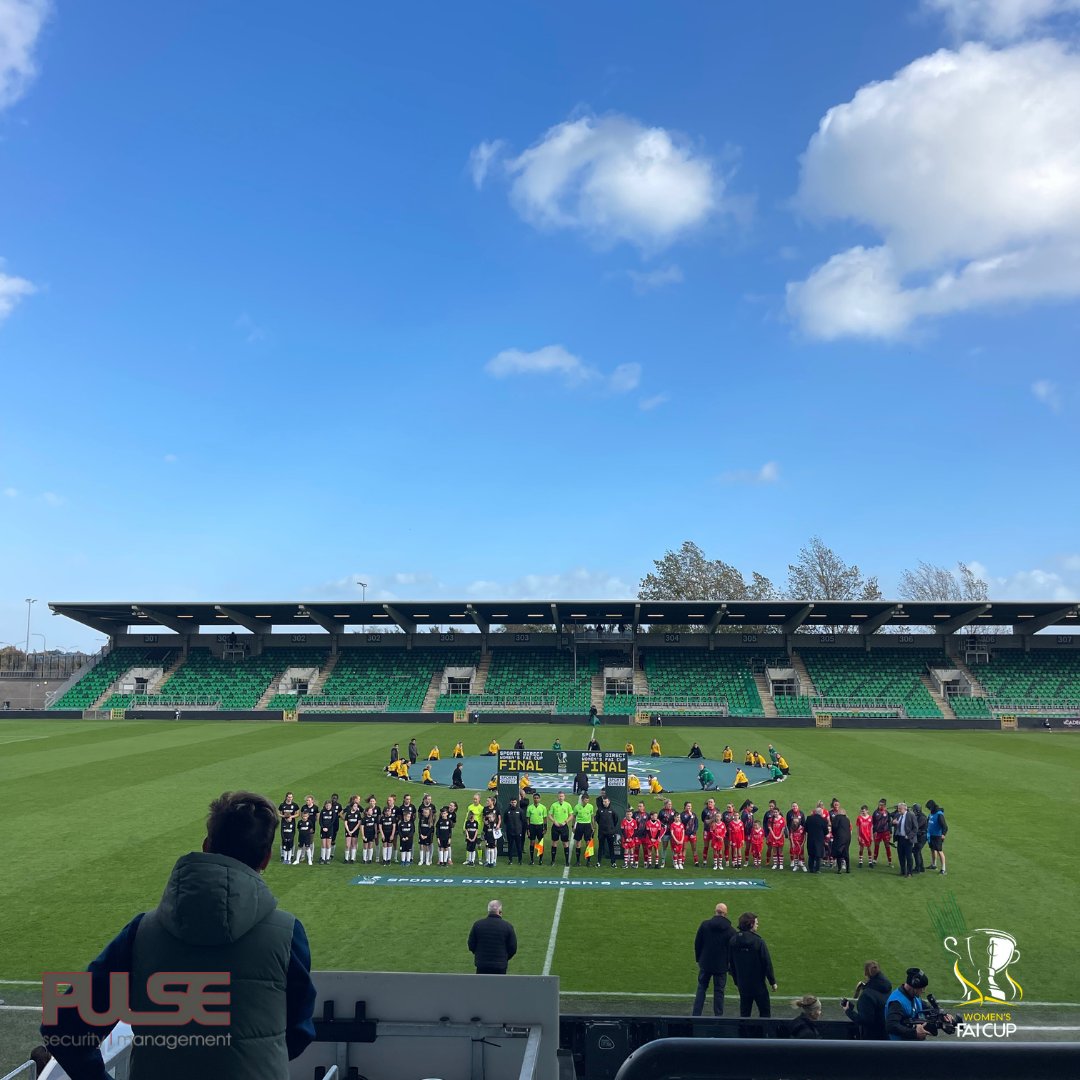 PulseSecurityM1's tweet image. ⚽️ Shelbourne 6-1 Athlone Town! 🏆 Pulse Security proudly managed premium lounges, green room, close protection, and corporate areas at the 2024 #FAICupFinal at Tallaght Stadium. Congrats to Shelbourne on their 3rd FAI Cup win! 🎉

#PulseSecurity #FAICup2024 #WomenInSport