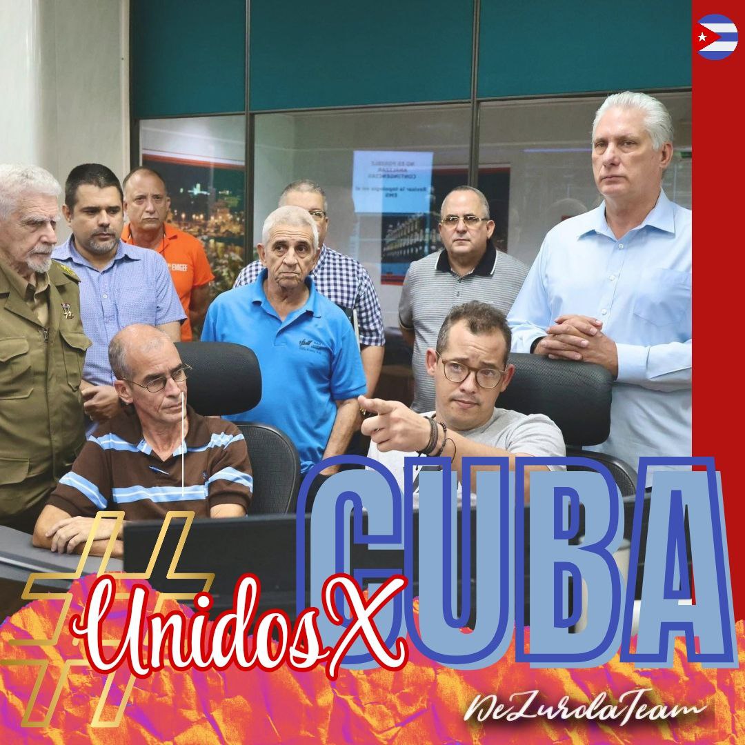 Hoy desperté ya con electricidad en casa, gracias a todos los trabajadores de la Empresa Electrica de Cuba, sé que llevan jornadas de trabajo intenso sin ir a casa y prácticamente sin dormir para poder garantizar el servicio al pueblo. GRACIAS 👏.

#UnidosXCuba 
#DeZurdaTeam 🤝