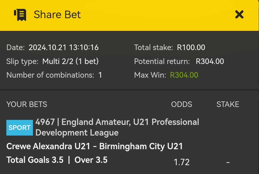 TenOddsKiller's tweet photo. Register Easybet💛Click Here👇

https://t.co/89w2CVdZkB

❤️Promo Code👉KENNY50

💰Get free 50Voucher +25 Spins
🔥Bet Code👉940716
⚽Kick off 14:00
🫶Share this Link😜@Easybet_SA https://t.co/aK4eXuiZ61
