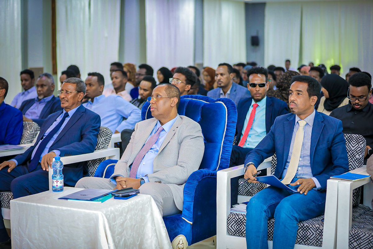 UNSomalia's tweet photo. The freedom of access to information is a vital #humanright, alongside the #FreedomOfExpression - @UN was grateful to attend @MoITTPuntland's recent event, held in #Garowe in partnership with @MAP_Puntland, to introduce the #Puntland Media Act and the Subsidiary Act of Access to Information.