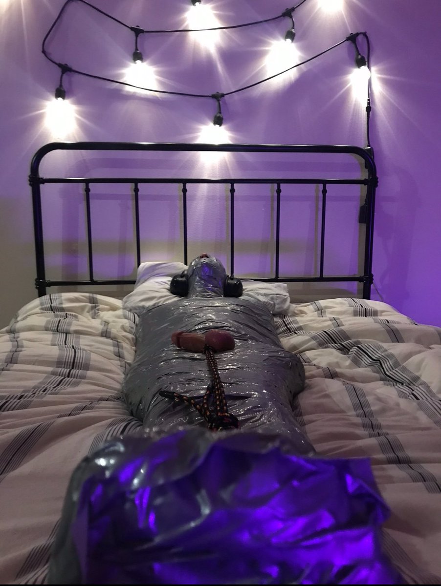 Q: How do you deal with anxiety while wrapped?

A: I have for sure panicked-especially in longer sessions. I try to have a lot of positive self talk and meditate. Subbing is also best when I completely let go of my ego and just let the Dom do what they want to me. No thoughts.