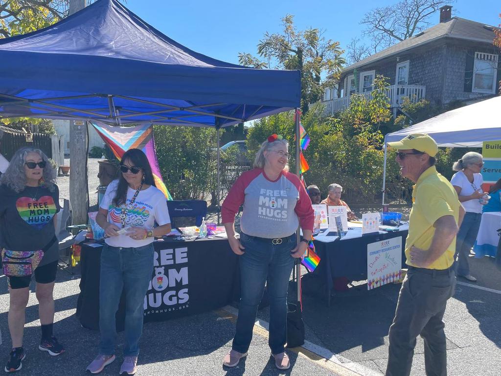 RamoneForDE's tweet photo. CAMP Rehoboth Block Party was a blast today! In the House, I fought to deliver marriage equality to the First State and as Governor, I will be a voice for LGBTQ+ communities. https://t.co/hwxQxZ8YGz