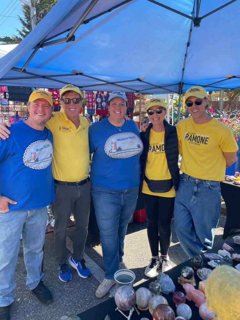 RamoneForDE's tweet photo. CAMP Rehoboth Block Party was a blast today! In the House, I fought to deliver marriage equality to the First State and as Governor, I will be a voice for LGBTQ+ communities. https://t.co/hwxQxZ8YGz