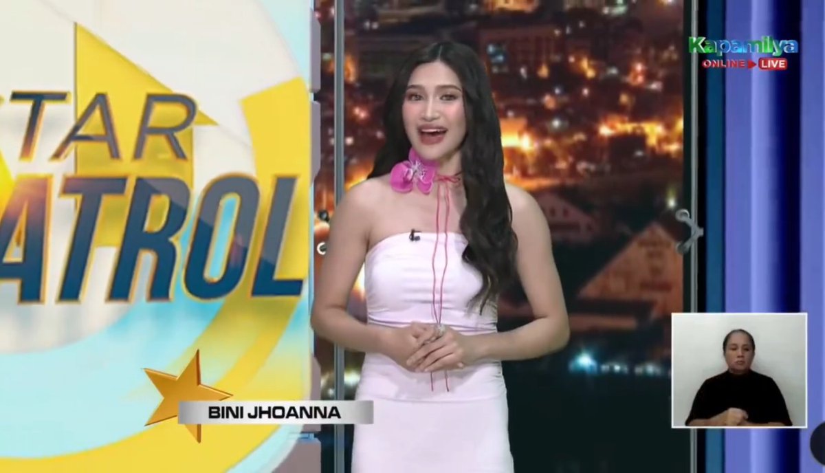 sapphocine's tweet photo. this actually makes me so emotional, from her name on the screen being "bini jhoanna" to "jhoanna robles" because bini is already a household name and people would recognize them na if you simply mention their names c':

JhoannaBack AsStarPatroller
#BINI_Jhoanna @bini_jhoanna https://t.co/QcfKMKYD3P