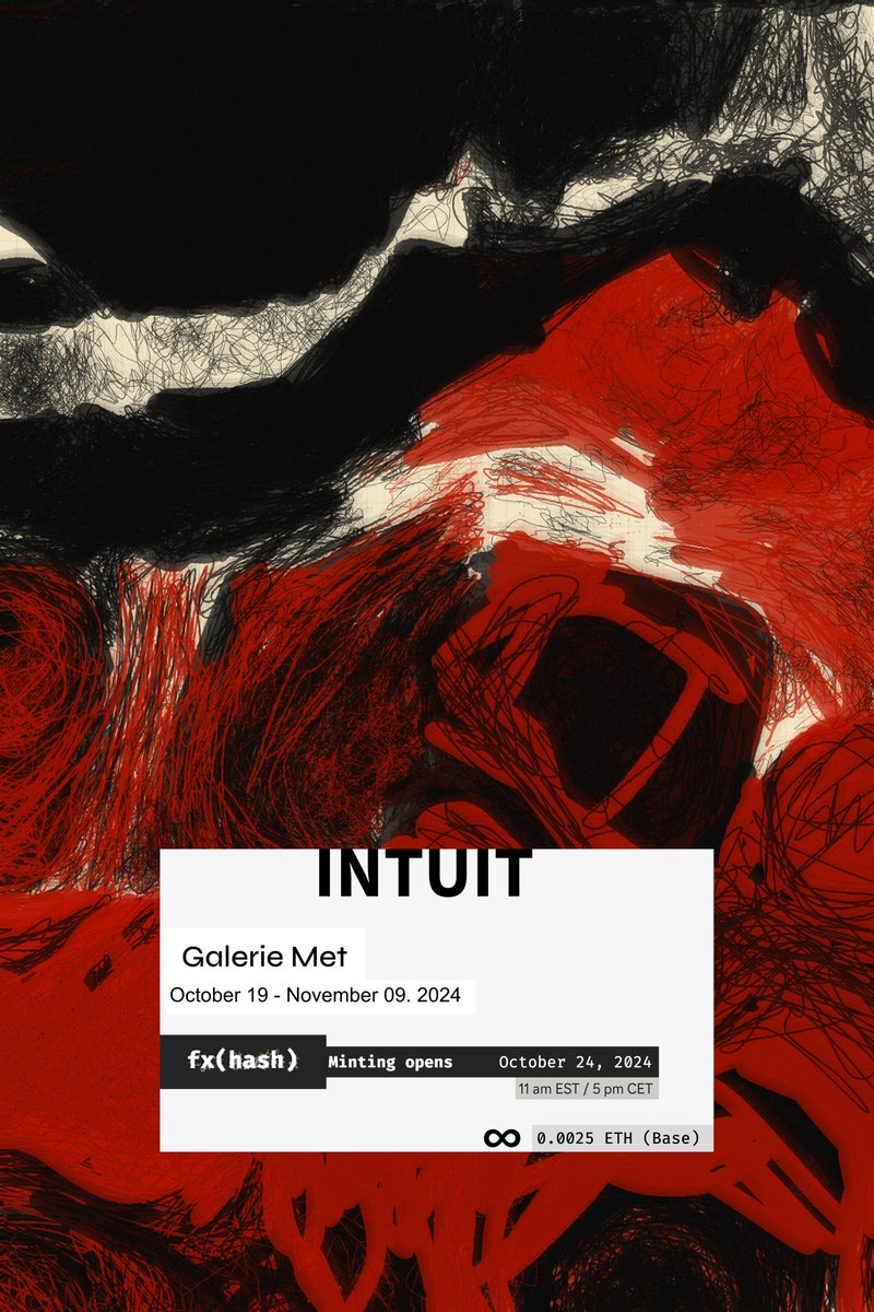 gm ⚪️
Oct 24th , 11 am EST / 5 pm CET on <a href="/fx_hash_/">fxhash</a> 
Collaboration with <a href="/GalerieMet/">Galerie Met</a> 
fxhash.xyz/generative/0x7…