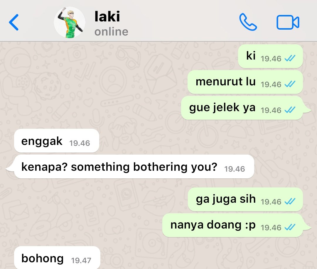 kenmateknik's tweet photo. 11. what if one day you'll stop loving me because i'm not [pretty] anymore? ; pakmil insecure :( https://t.co/icS5ixU9TS