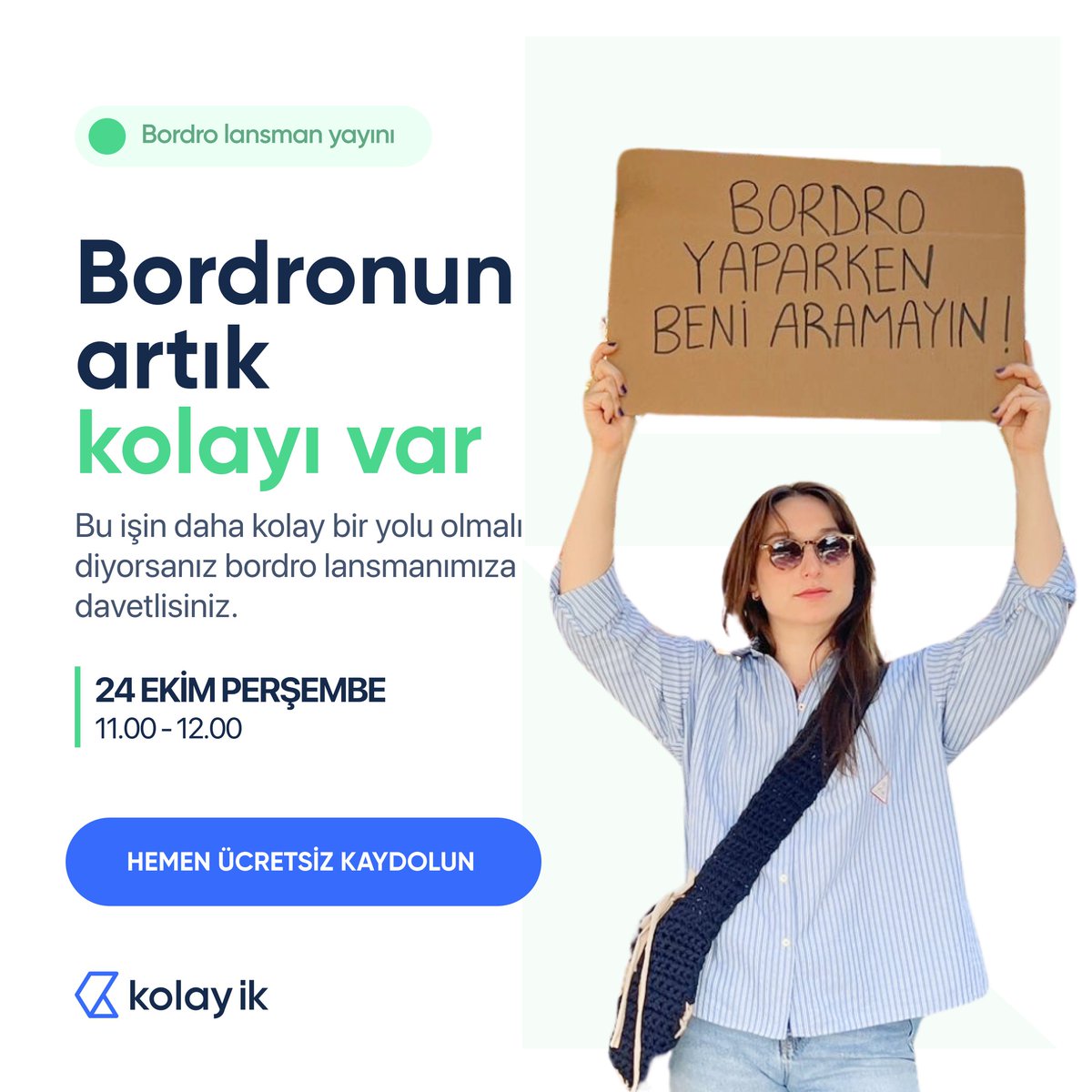 Bordronun artık kolayı var! 🤩

Bordro süreçlerinizi baştan sona değiştirecek yeni uygulamamızı daha yakından tanımak için webinarımıza hemen kaydolun. 👉 bit.ly/48dTkGk
