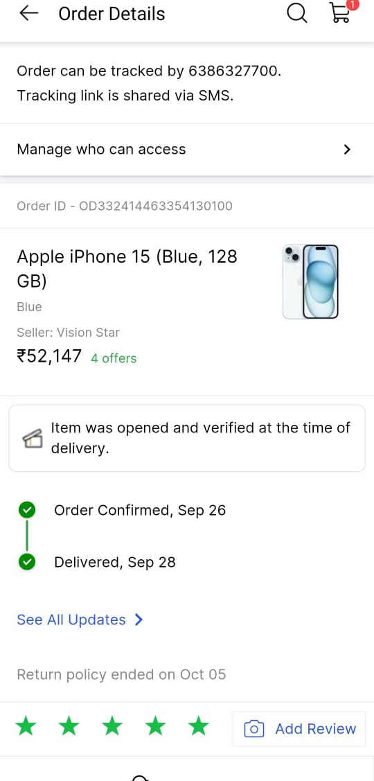 Toofan6ngh's tweet photo. @flipkartsupport @Flipkart 
I purchased this Iphone 15 from Flipkart And i checked the option for gst.
"in Thomson tv i got the gst return to my gst account but in iphone i didn't get the gst. 
For this i contacted ur customer care many times but no solution is provided yet. https://t.co/F3qWOfnu2I