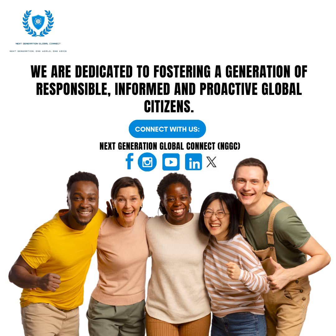 We are a Community at NGGC.
#NGGC #informedyouth