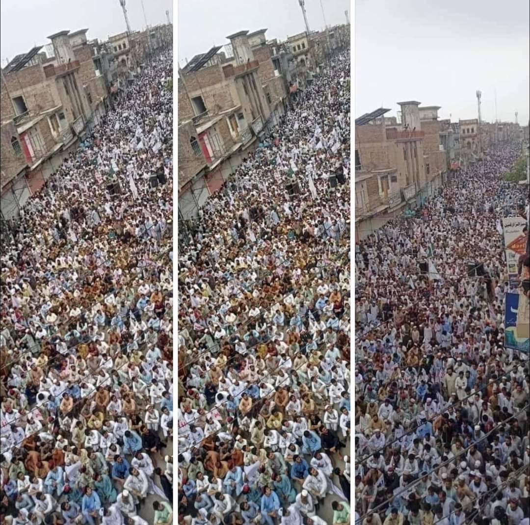 په بنو ګل کې د جرګې په ملاتړ د خلکو سیلاب او د ازادۍ په لوري ګړندی مزل