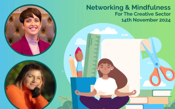 Join <a href="/LeitrimDesign/">TheLeitrimDesignHouse</a> for an interactive Networking &amp; Mindfulness session for the Creative Sector. This training is open to artists, crafters, designers and anyone with an interest in the craft and design facilitated by Fran Best and Aileen Slein.
Book:
localenterprise.ie/Leitrim/Traini…