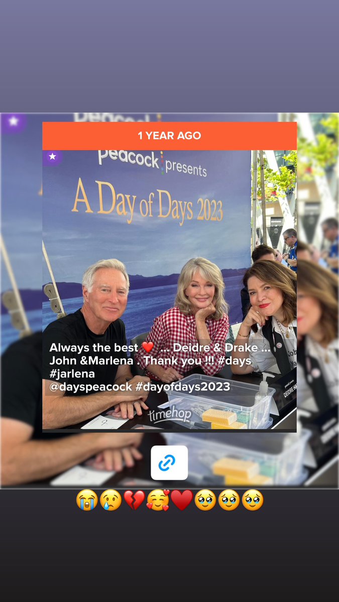TinaFunez's tweet image. 🥹🥰😍💔♥️😭 #days #jarlena #memoriesforever #DOD #drakehogestyn #deidrehall #10212023