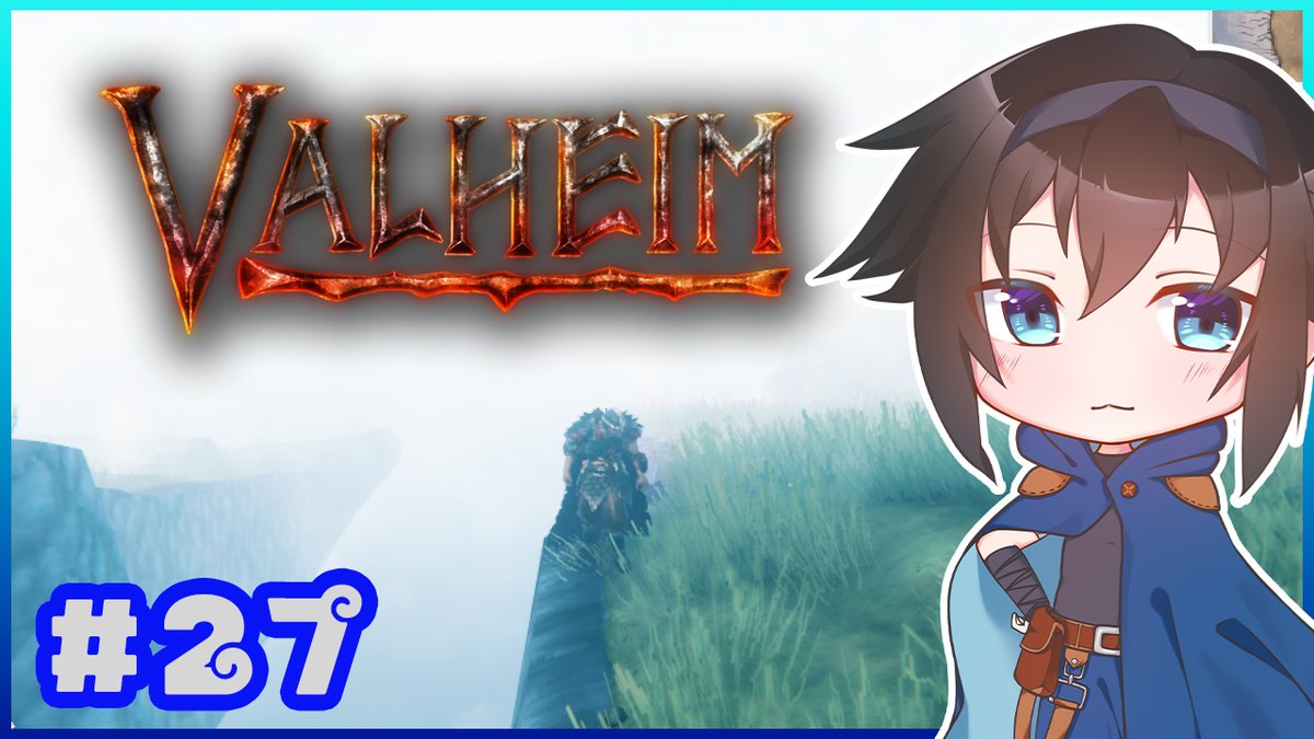 Rain_Carpenter_'s tweet photo. ＼このあと21時からは #Valhaim ／

土に突っ込むスタイルの船着き場をちょっとだけ格好よくしたいってだけの建築配信です！！！
まずは石を集めるところから...😇 

🔽待機所はこちら
https://t.co/PfwF4pqDs3 https://t.co/WkCCajSxQI