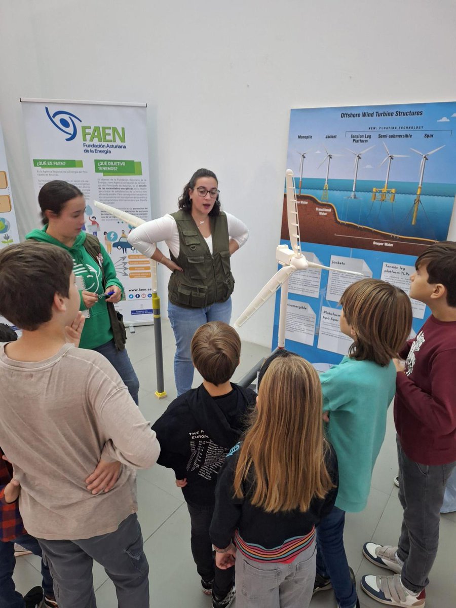FundacionFaen's tweet photo. Este pasado sábado, #FAEN organizó un taller "¿Sabes que es un molino eólico?" en el marco del #citech2024.
Los niños pudieron conocer de cerca la #energiaeolica marina y cómo se convierte la fuerza del viento en energía💡
#transicionenergetica #energiasrenovables https://t.co/emzzT5wvz2