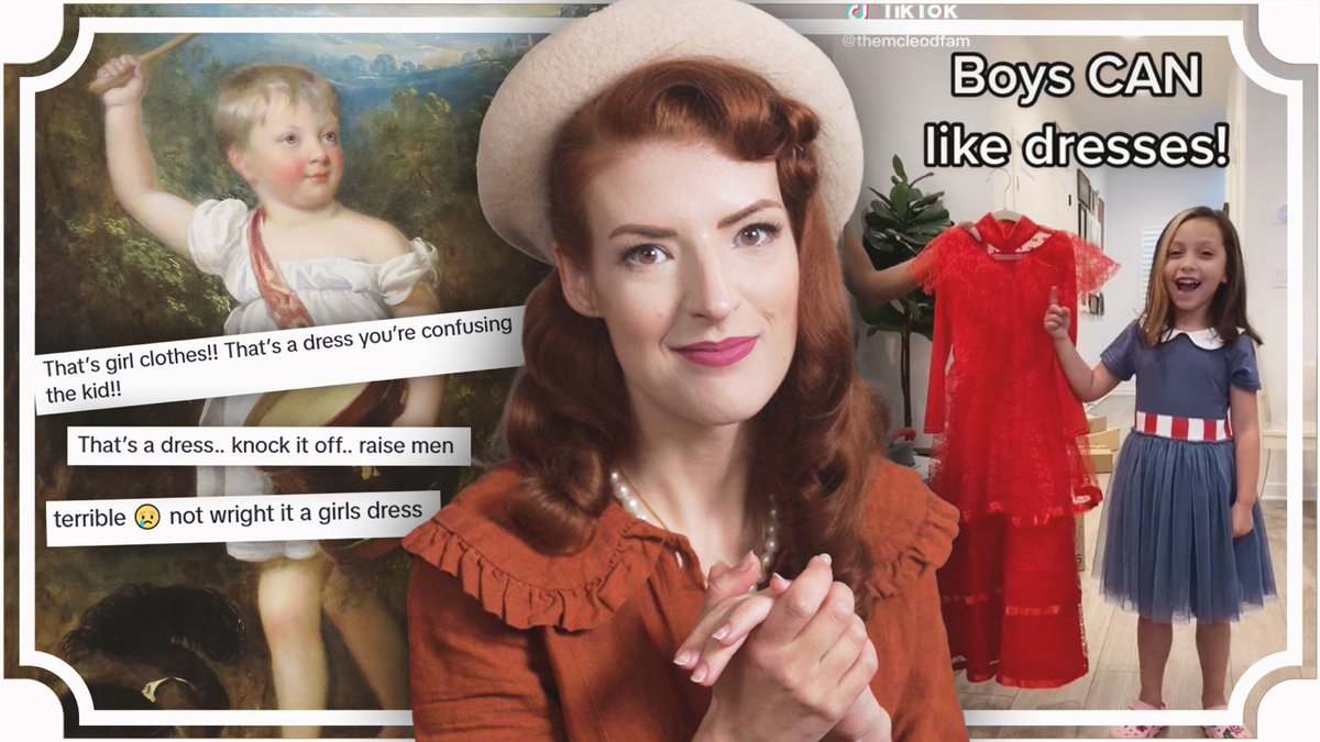 ✨New video! ✨

Are we REALLY panicking about boys wearing dresses?

Click the link below to watch! ⬇️
youtu.be/swJQlD-Mbno?si…