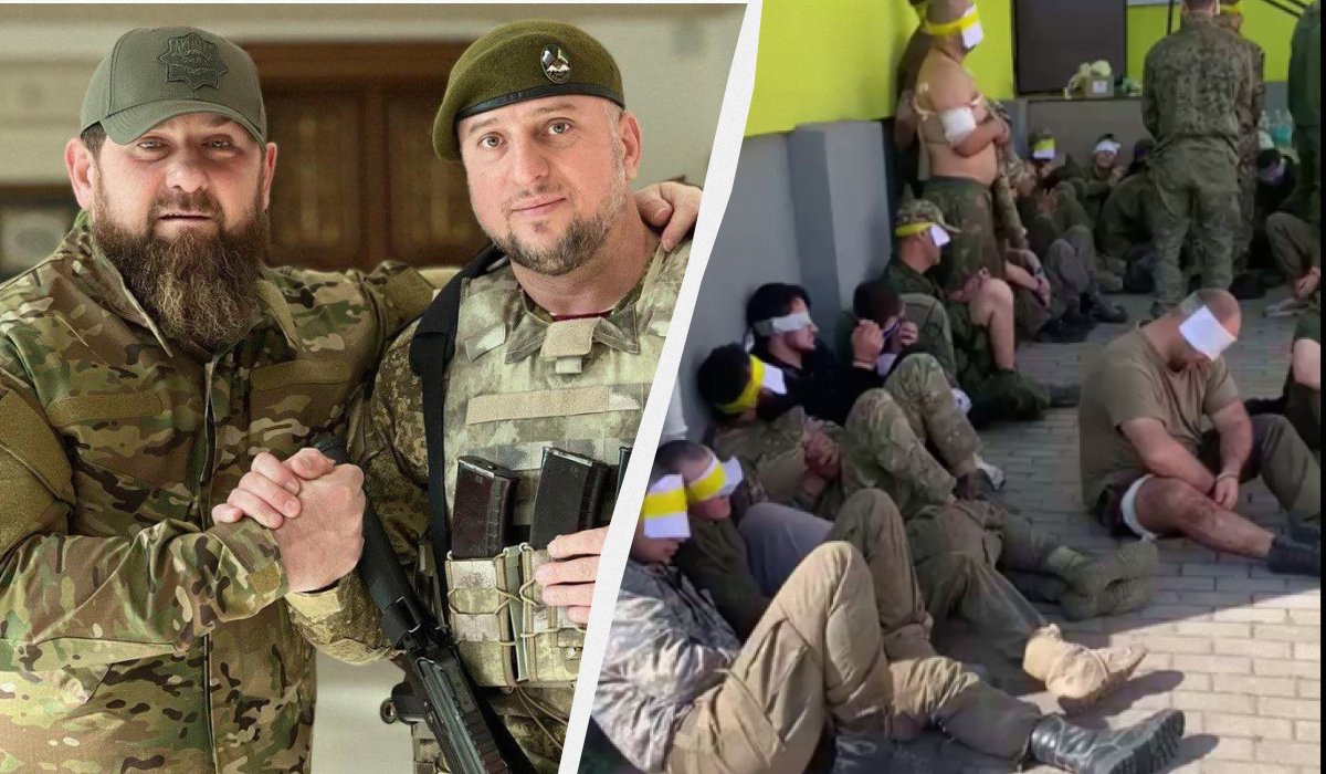 SamigullaK93497's tweet photo. During a prisoner exchange between Russia and Ukraine, four fighters from the Akhmat unit returned home. Earlier, their commander, Apti Alaudinov, claimed that those who surrendered didn’t deserve rescue and should "do everything to get killed." #Russia #Ukraine #Akhmat https://t.co/G6p9ix3UJe