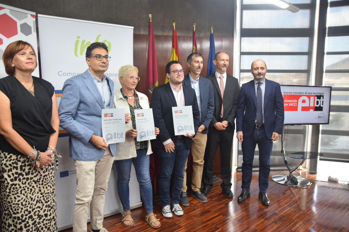 🏆 E-Lighthouse y <a href="/QartiaSmart/">Qartia Smart Technologies</a>, empresas surgidas de la #UPCT, reciben el sello de Empresa Innovadora de Base Tecnológica #EIBT que concede la Asociación Nacional de Centros Europeos de Empresas e Innovación <a href="/AncesSpain/">AncesSpain</a> 

👏 ¡Enhorabuena!

upct.es/noticias/2024-…