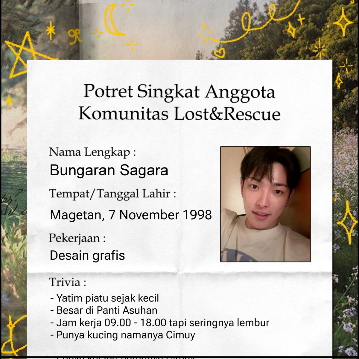GrellATEEZ's tweet photo. @SelakuMentari Siap salah! Sy telat bg. Isin gue gak bisa ganti pfp dulu kocak https://t.co/l7iR5mYQT2