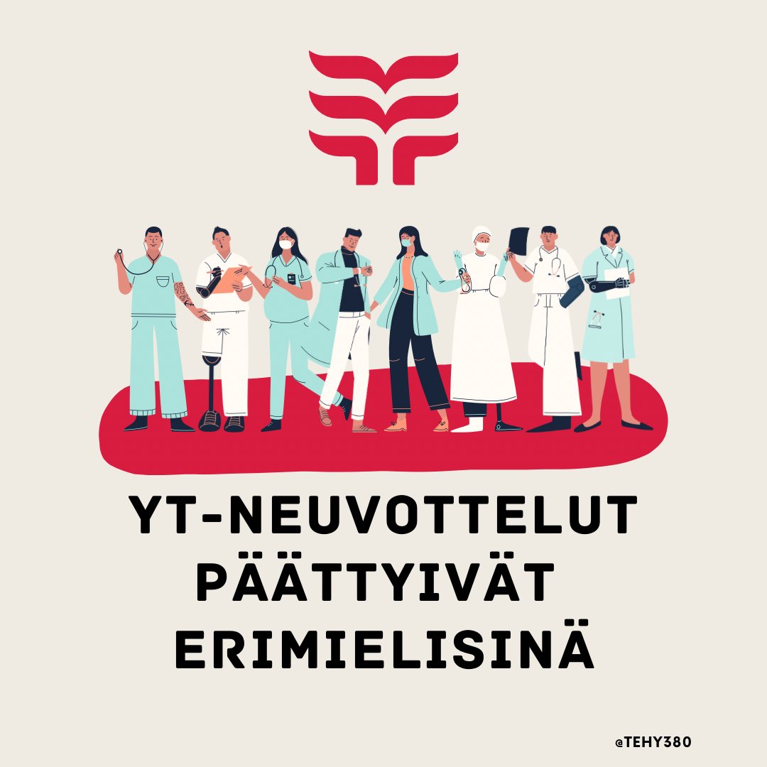 Yhteistoimintaneuvottelut päättyivät tänään erimielisinä. Seuraa tiedotusta, jota tulee lisää keskiviikkona.
#tehypirha #pirha #tehy380 #ytneuvottelut