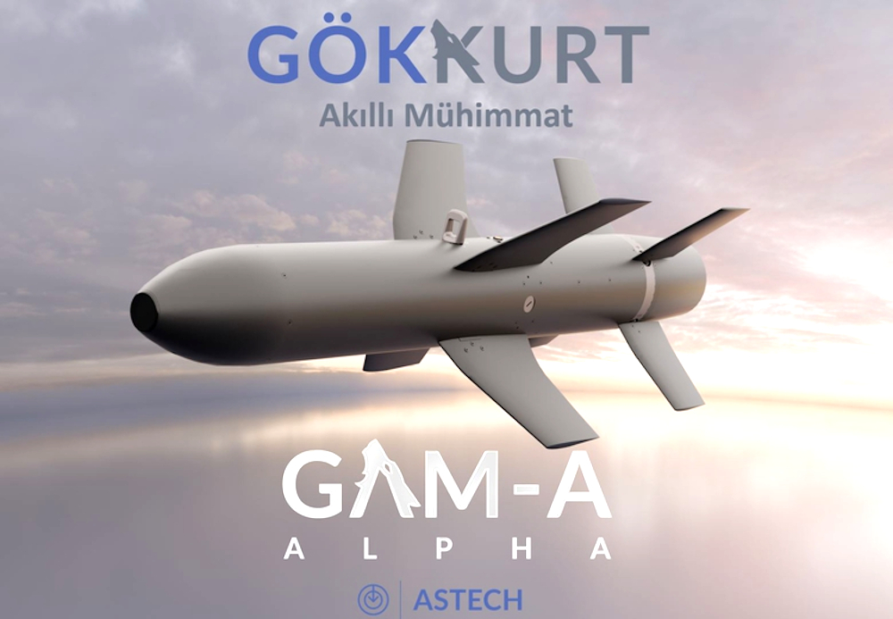TurkishCentury's tweet photo. The all-new #SkyWolf munition family from Türkiye's @ASTECH_DEFENCE will be available to view at the #SahaExpo starting tomorrow. Primarily intended for #drone deployment, the highly modular SkyWolf will come in 3 range classes for 20, 40 & 80km, all supporting 4 interchangeable guidance sections and 2 different warhead options including a tandem variant for armor/concrete penetration. #ASTech #GökKurt 🇹🇷