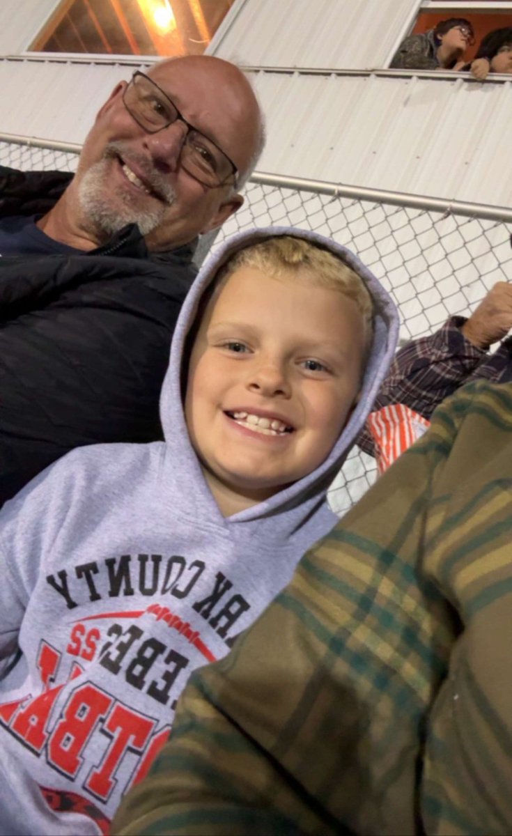 marybethk47's tweet photo. Our grandson enjoyed watching a big @SCRebelFootball win on Friday night! He loves to come and watch where our sons played Rebel football. Then he enjoyed a big win for his last JFL game over Notre Dame 🏈
#football #PHEARCE #goRebels #JFL #FridayNightLights #SaturdaymorningJFL https://t.co/ieHhPDswCX